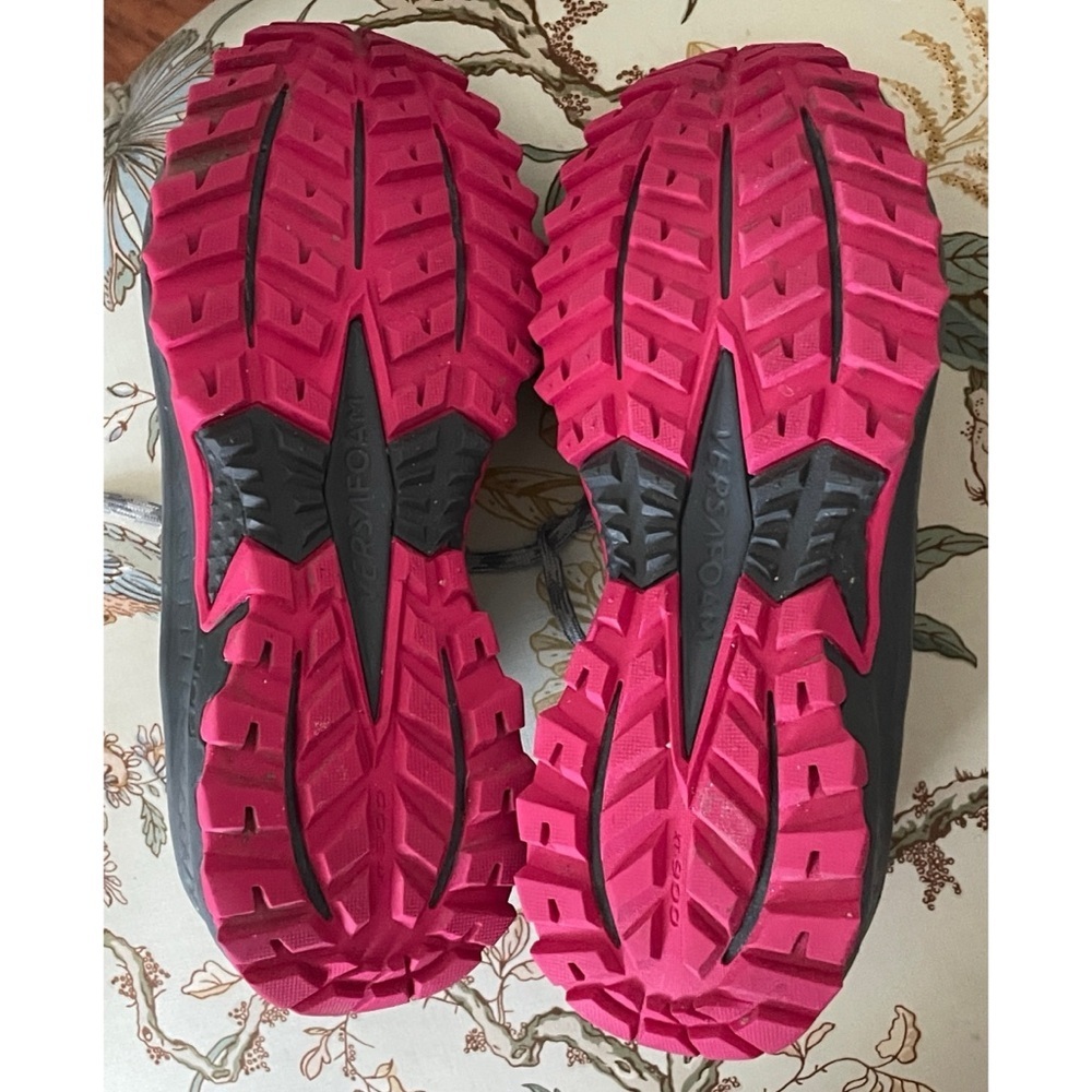 Saucony Excursion TR13 Trail Running Shoes Sneakers Grey Pink Size 8.5 - Picture 13 of 15